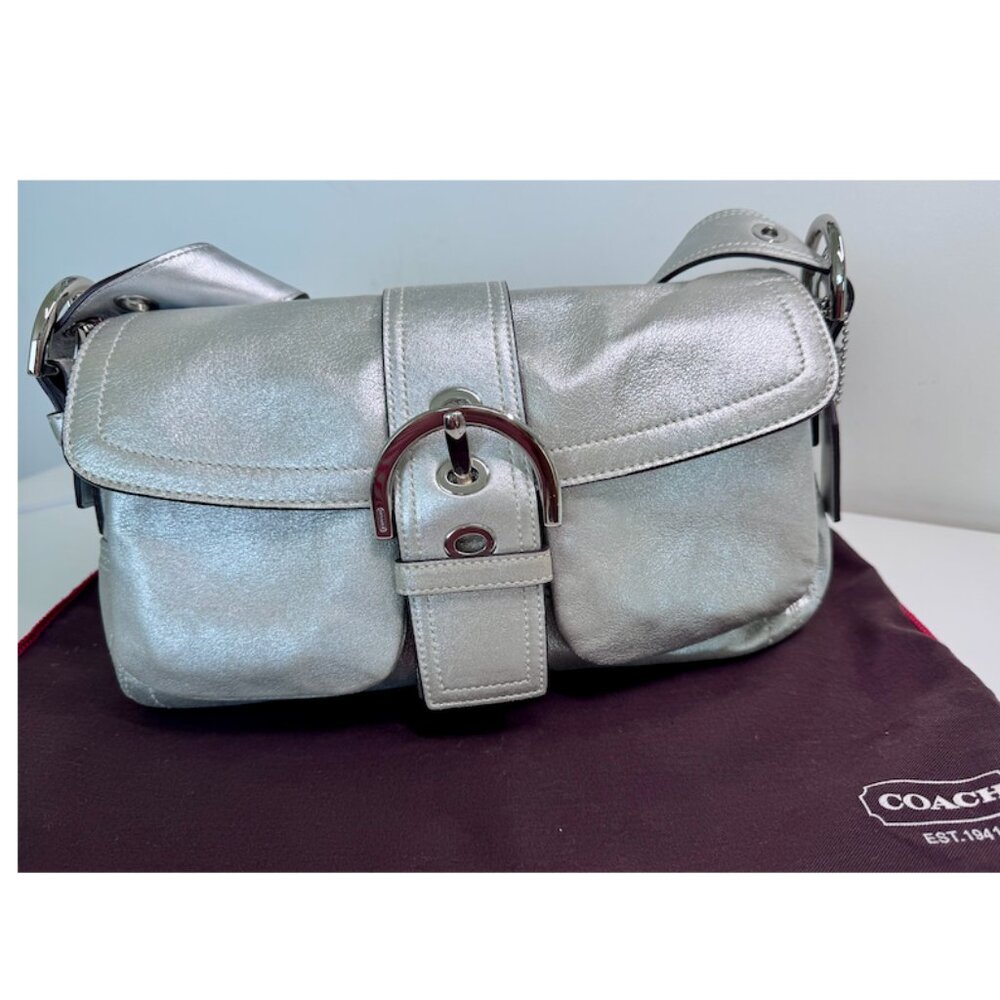 Coach Leather Shoulder Bag
